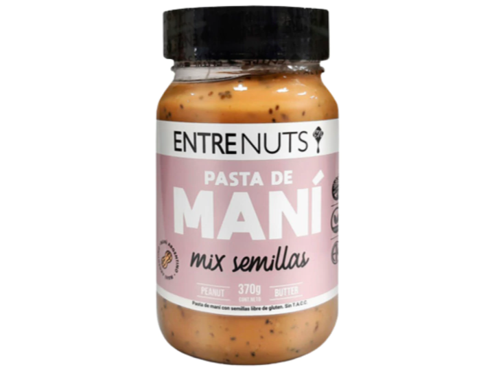 PASTA MANI MIX SEMILLAS ENTRENUTS
