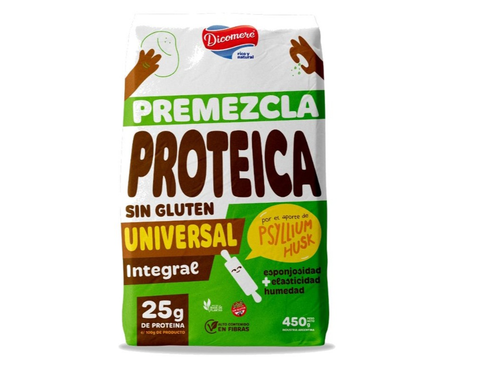 PREMEZCLA UNIVERSAL INTEGRAL PROTEICA DICOMERE X450GR