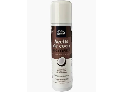 ACEITE DE COCO VIRGEN EN AEROSOL CHIAGRRAL