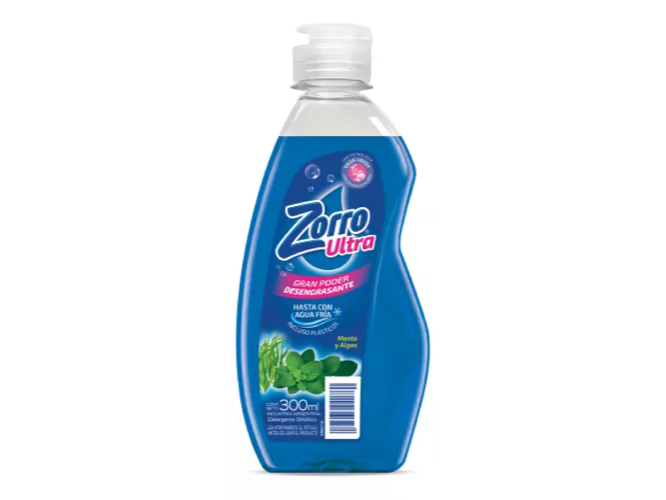 detergente zorro 500ml