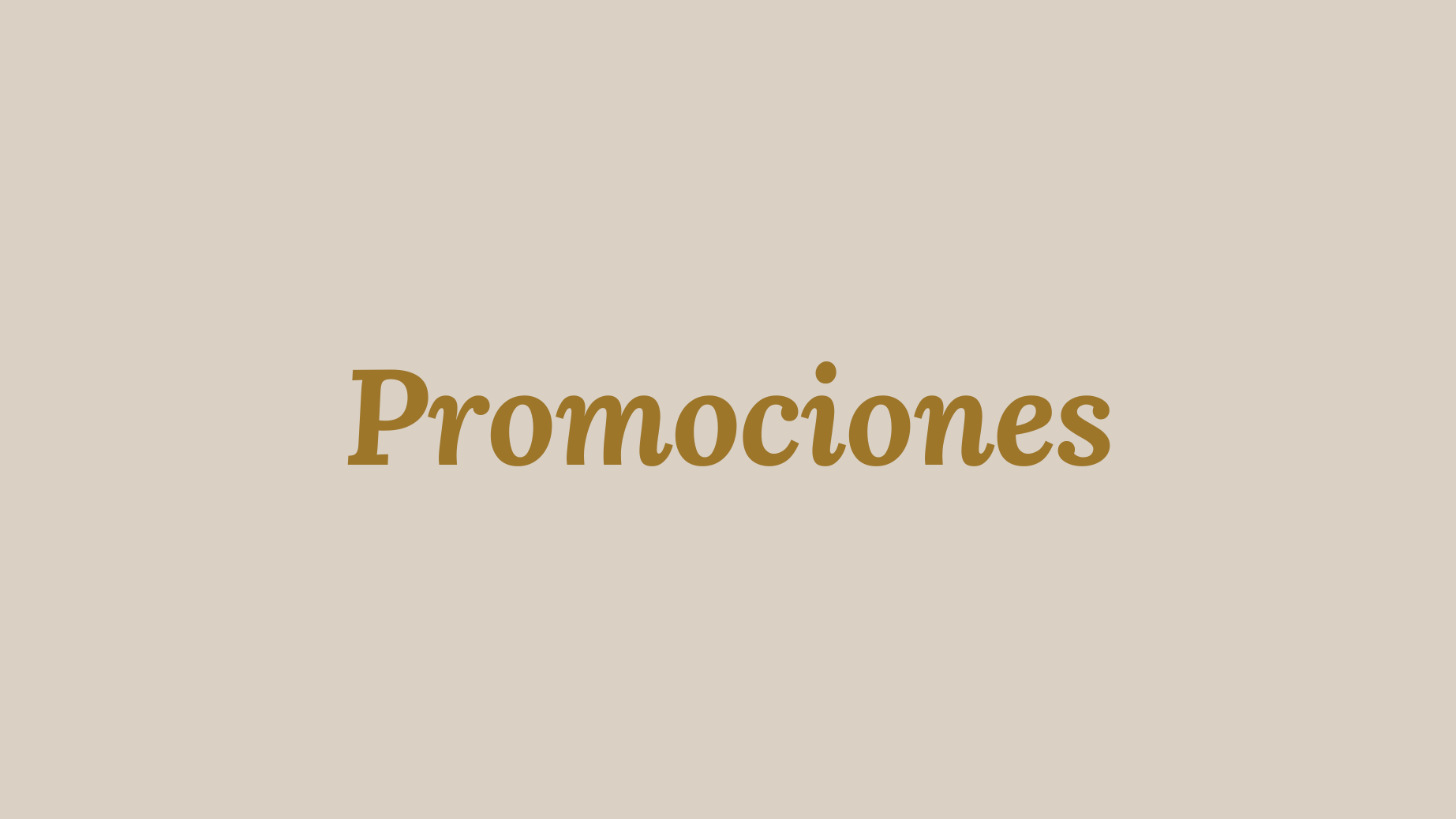 Promociones solo valido almuerzo