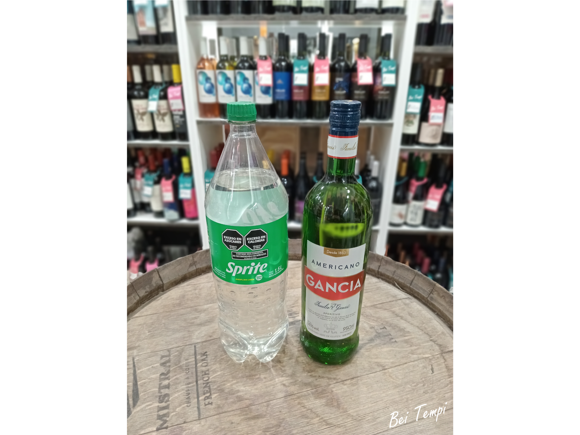 Gancia 950ml + Sprite 1.5lts