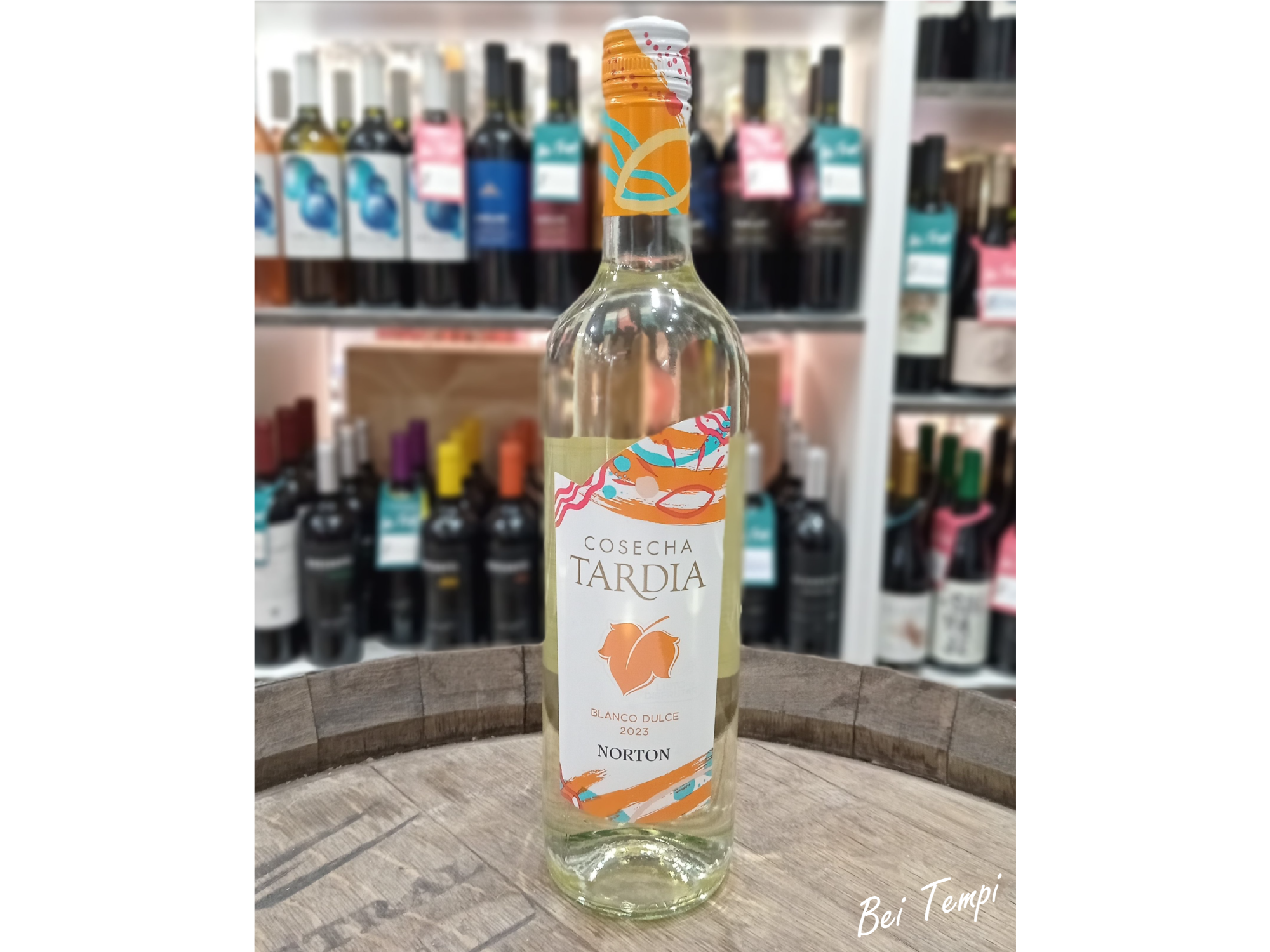 Vino Blanco Norton Cosecha Tardia dulce de Bei Tempi
