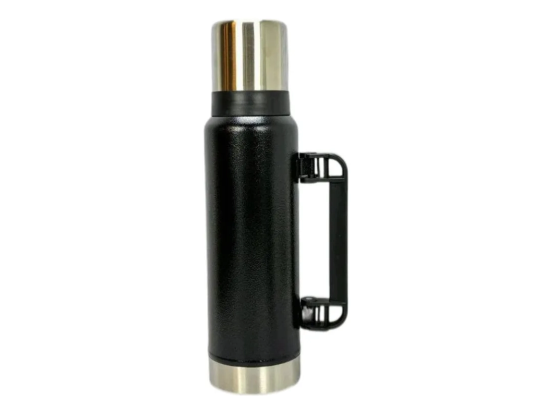 Termo Acero Inoxidable 1.4L Pico Cebador Y Tapa 3 Posiciones