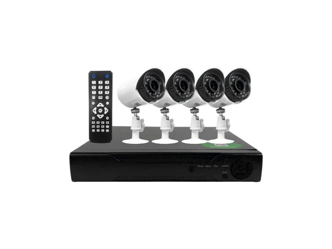 Kit X4 Cámaras De Seguridad Con Dvr 1080p CCTV04 Oryx