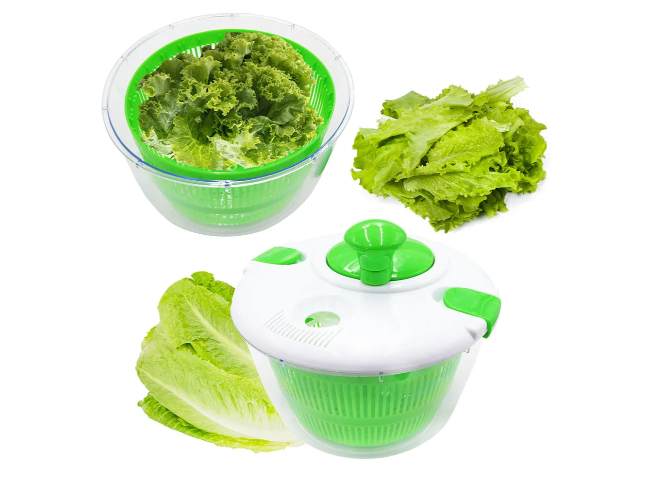 Centrifugador De Verduras Escurridor De Lechuga 25 Cm