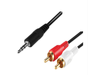 Cable Audio Mini Plug A Rca