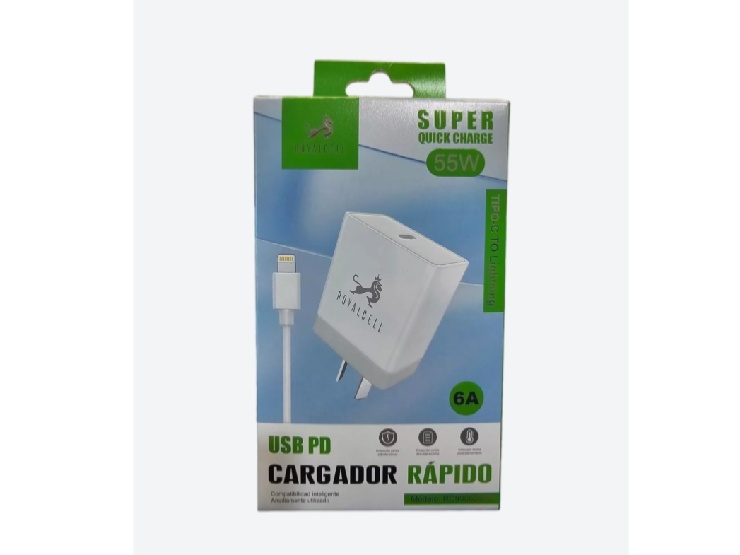 Cargador Ultra Rapido Tipo C Cable Para iPhone RC12003800A