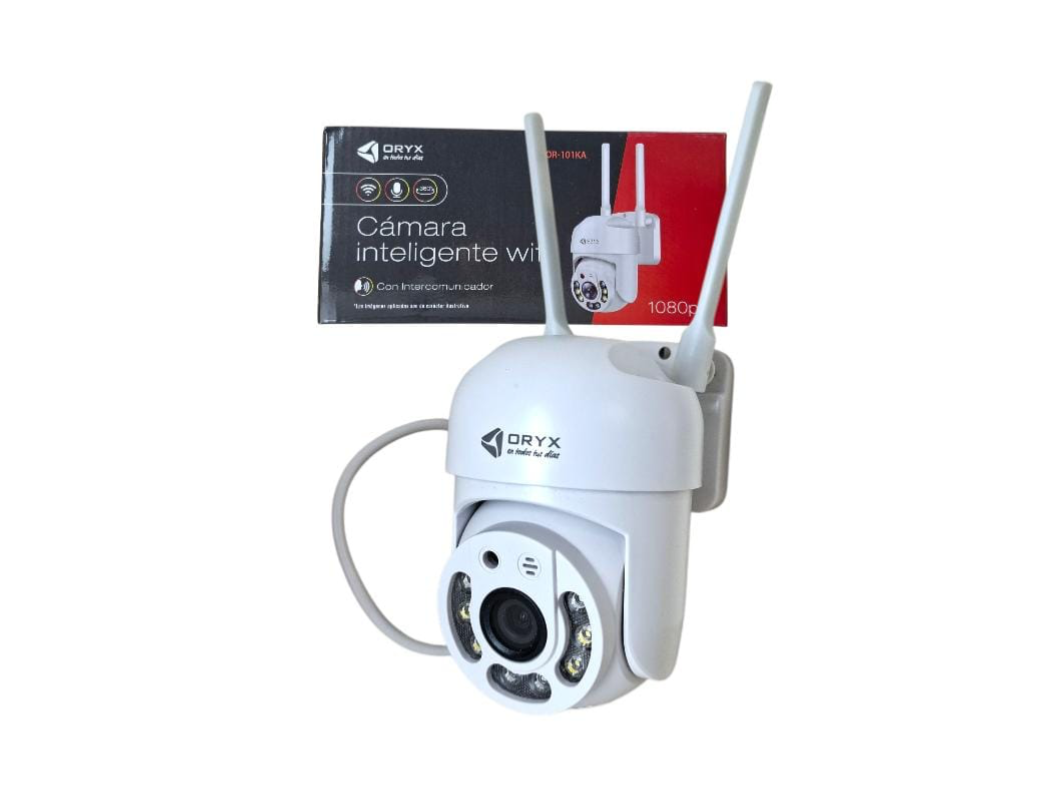 Cámara Oryx Or-Ip Exterior Wifi Inteligente Blanco