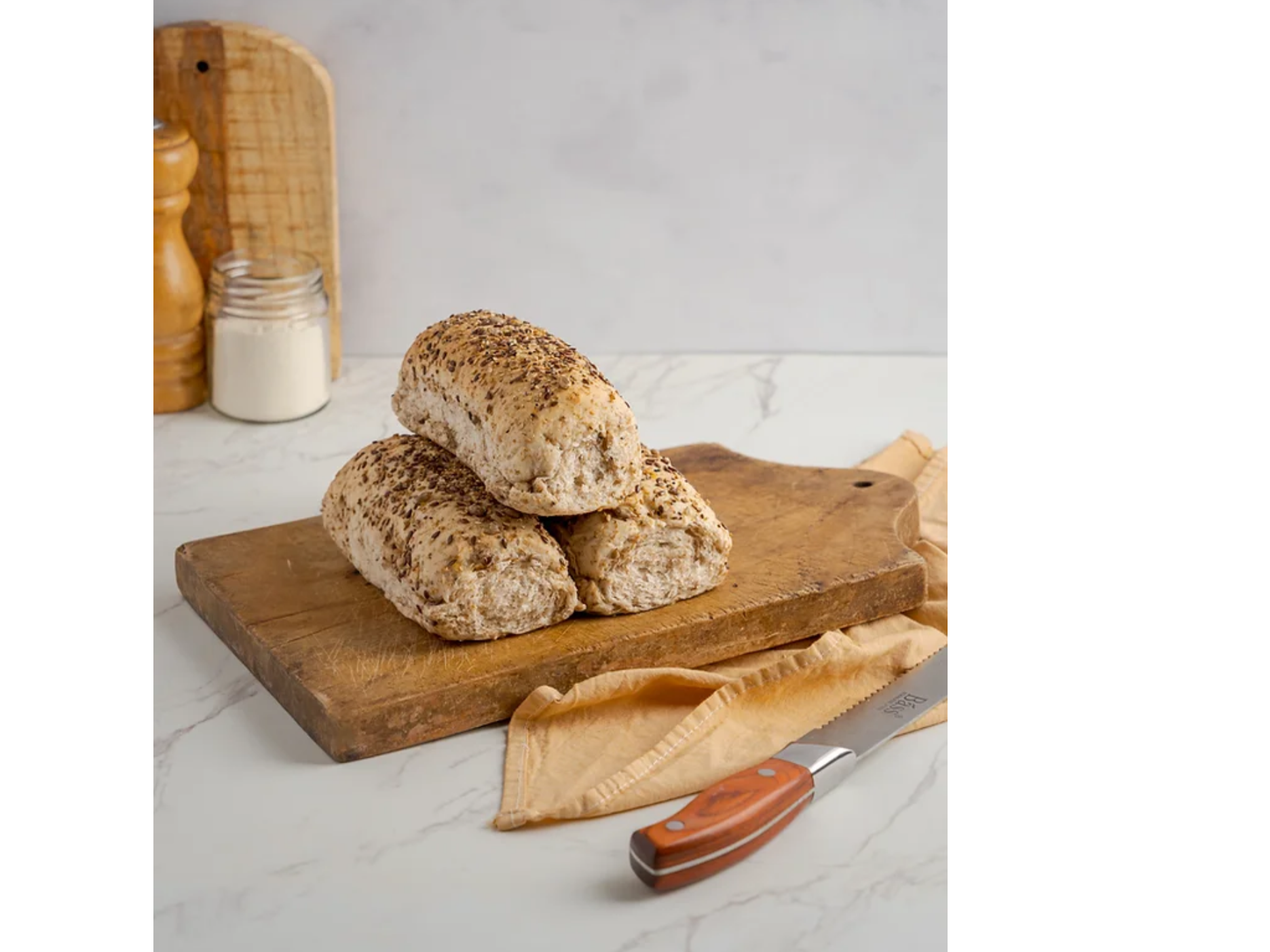 Pan de sandwiches Proteicos  tipo mini x 12 uni