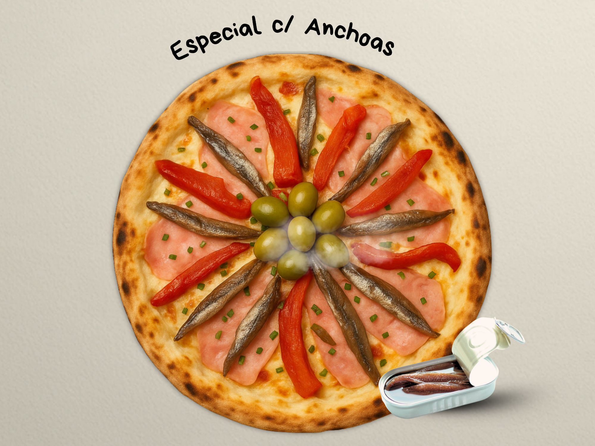 Especial con Anchoas