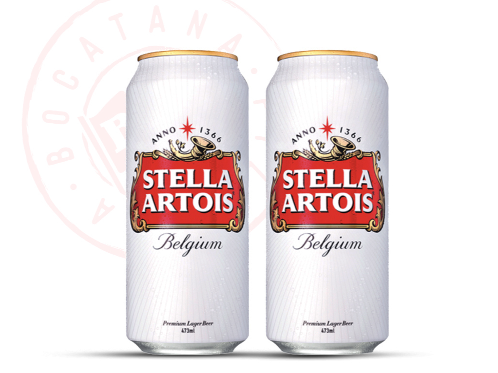 2 Stellas Artois por