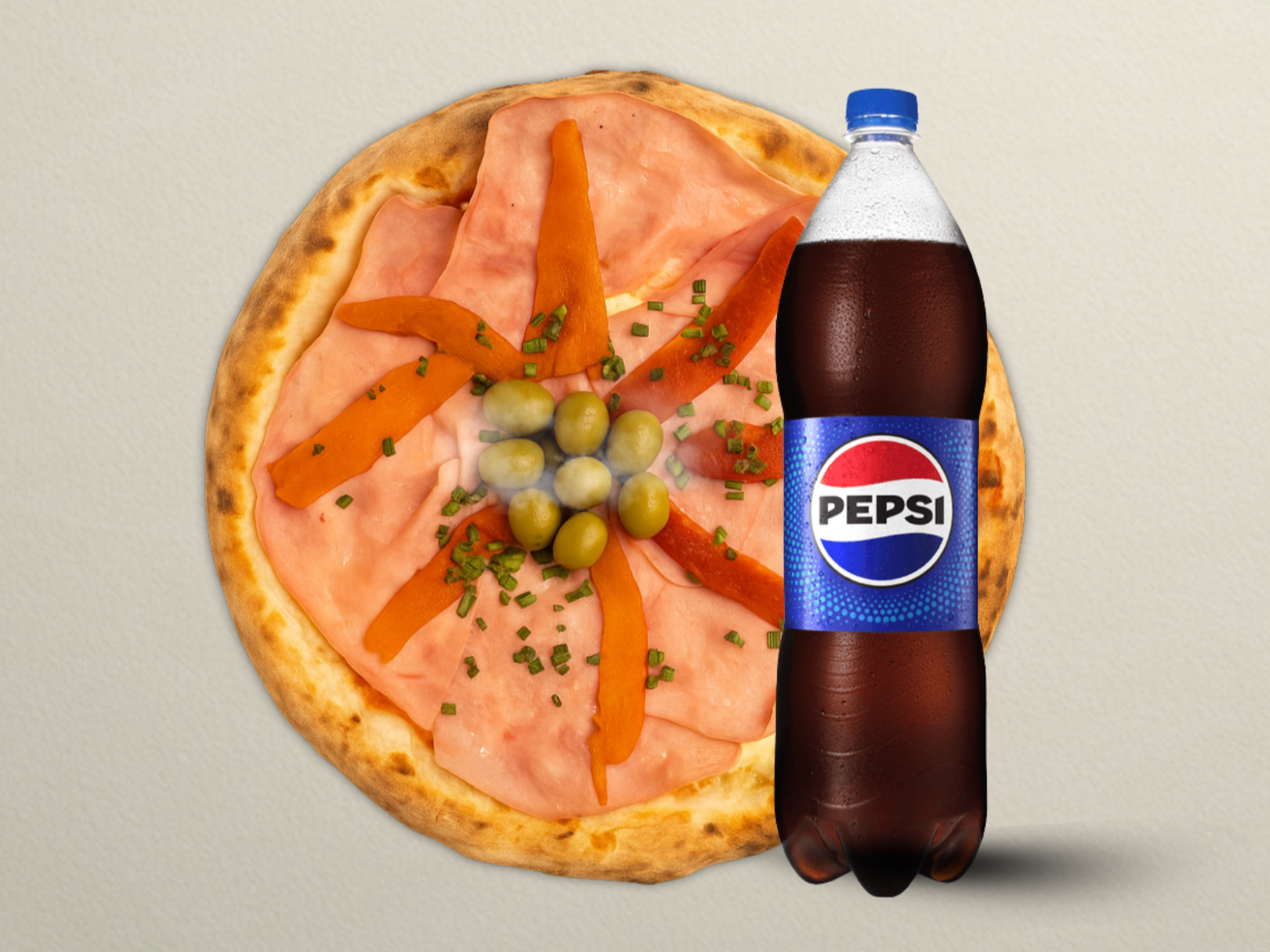 1 Especial + 1 Pepsi 1.5 L