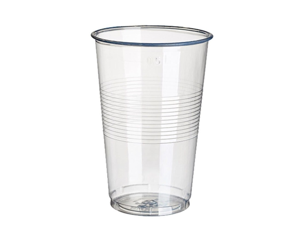 VASO TRASLUCIDO 675 CC (PP) 1440 U CAJA BELLA CUP