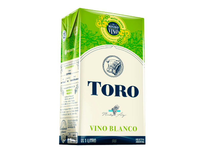 VINO TORO 1000 CC TETRA BLANCO