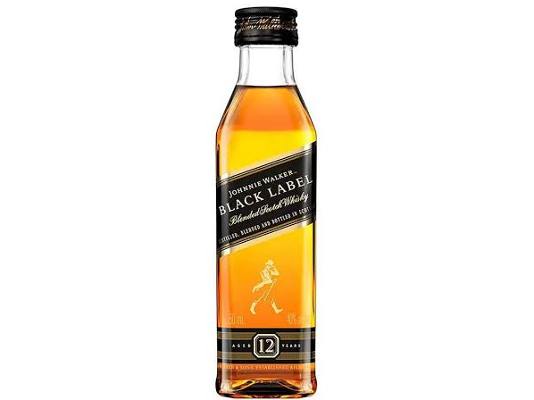 JOHNNIE WALKER BLACK LABEL 50 CC