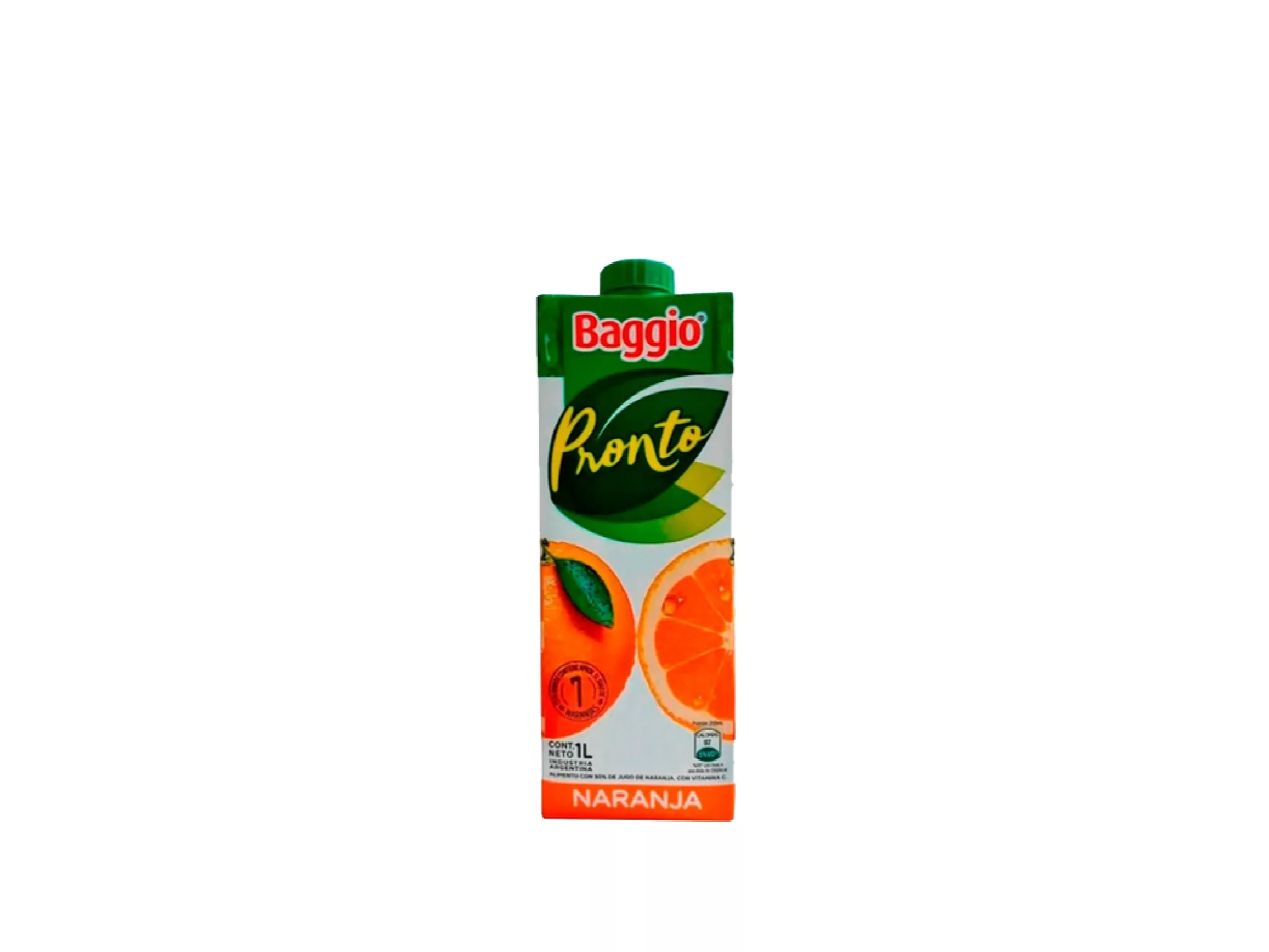 JUGO PRONTO BAGGIO NARANJA 1000 CC