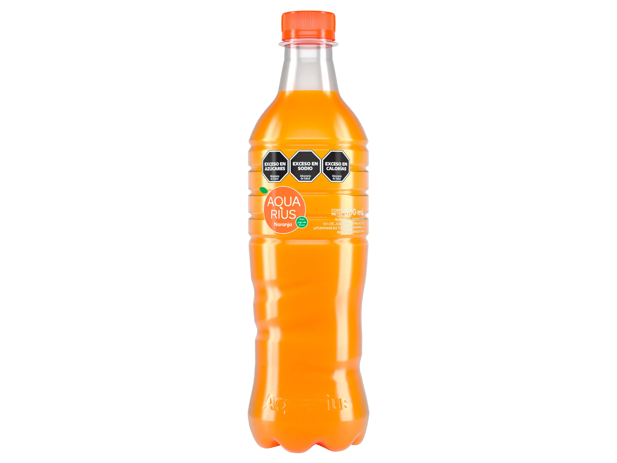 AQUARIUS NARANJA 500 CC