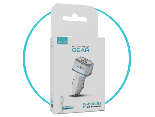 CARGADOR 12 V GEAR PD 20W QC3.0