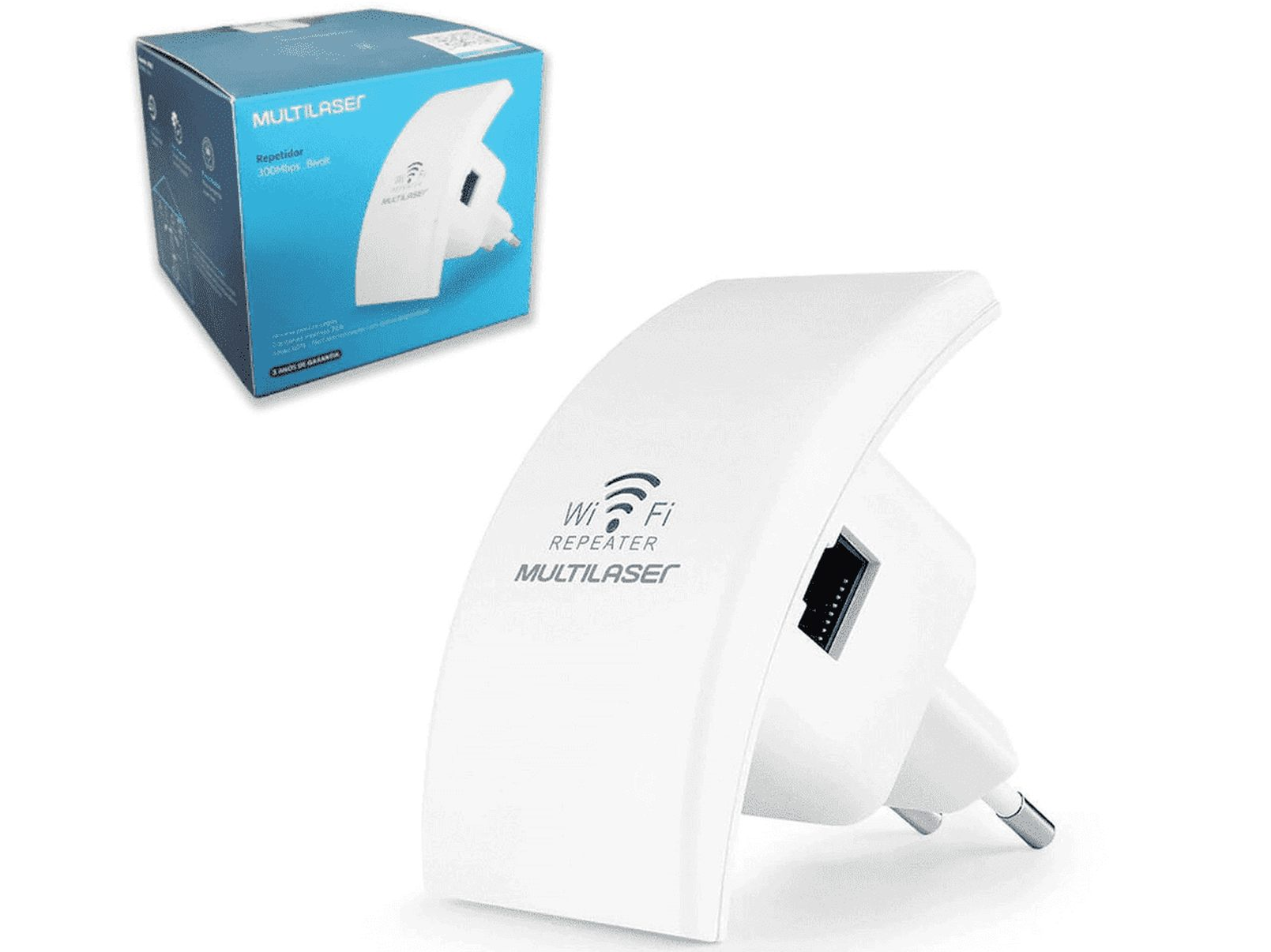 REPETIDOR DE WIFI MINI 300 MBPS MULTILASER