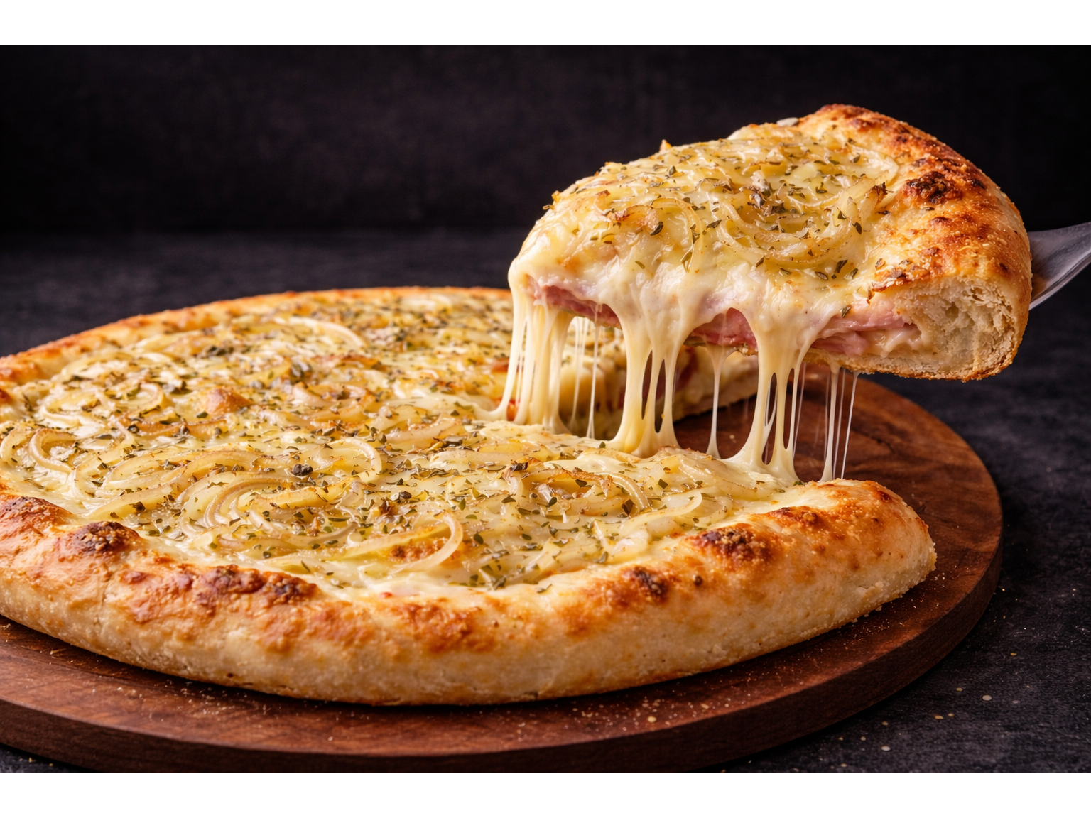 PIZZA FUGAZZETA RELLENA