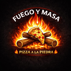 Logo de Fuego y Masa