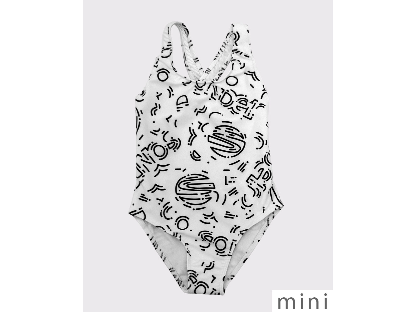 MALLA NATACION ABIERTA NIÑA LYCRA ESTAMPADA