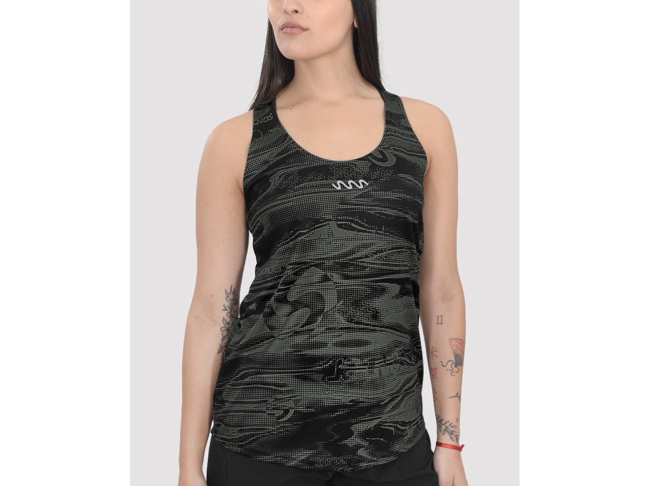 MUSCULOSA COMPETICIÓN POLIESTER ESTAMPADO
