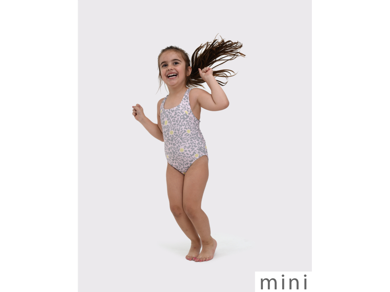 MALLA NATACION ABIERTA NIÑA LYCRA ESTAMPADA