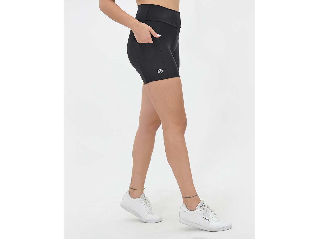 CILCISTA CORTO CON BOLSILLO LYCRA