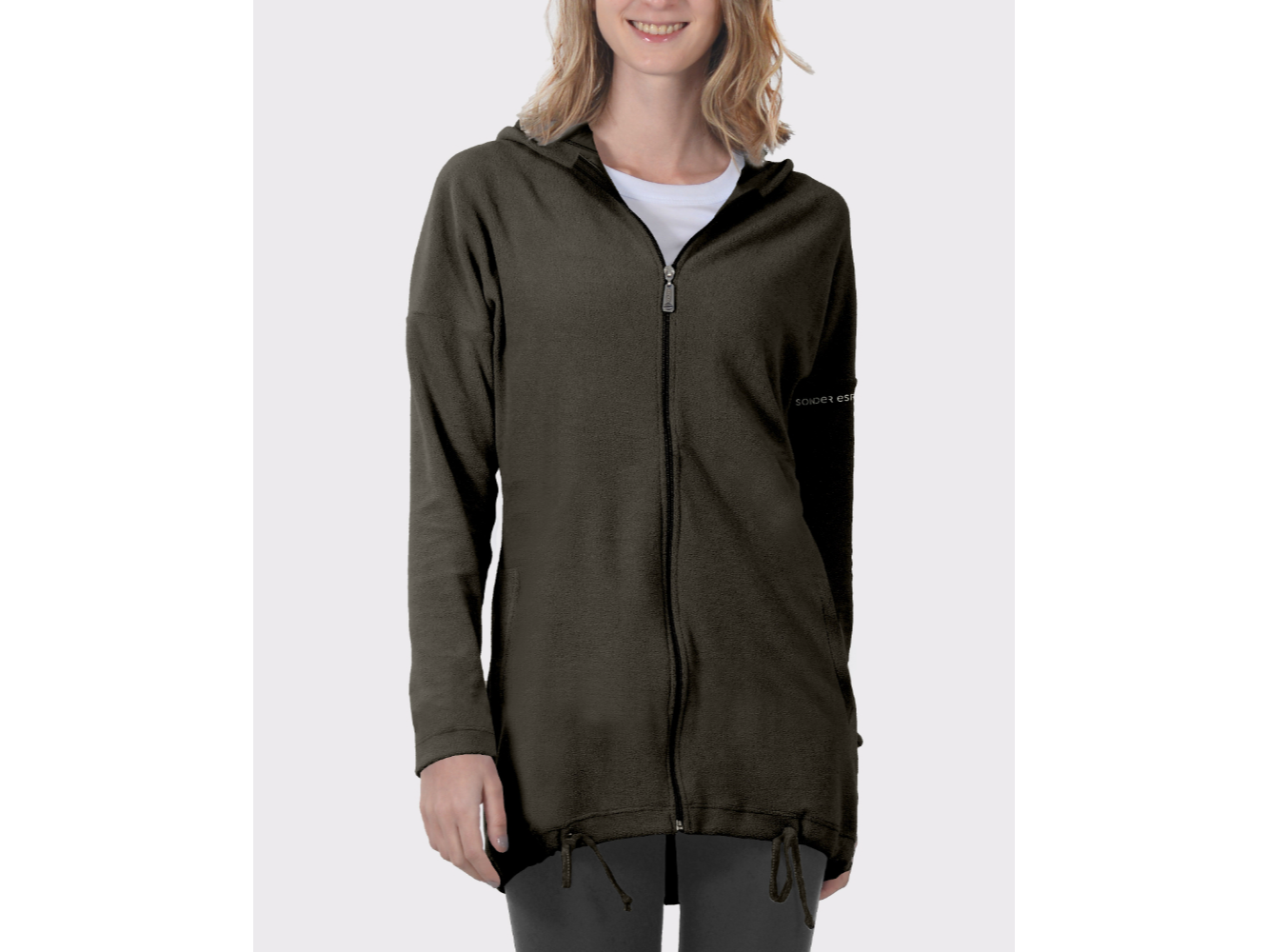 CAMPERA LARGA MICROPOLAR