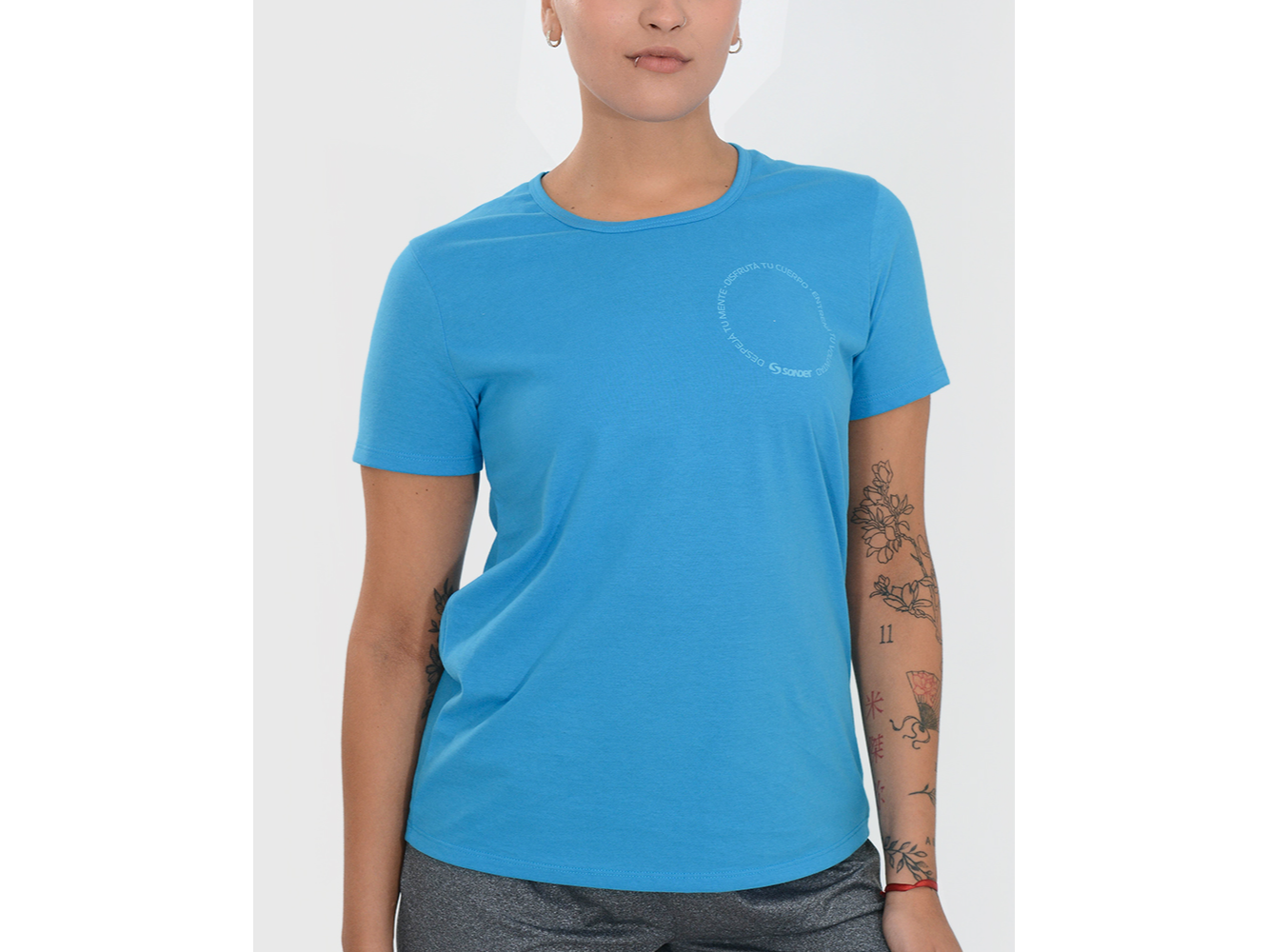 REMERA DAMA CLÁSICA JERSEY POWERSOFT