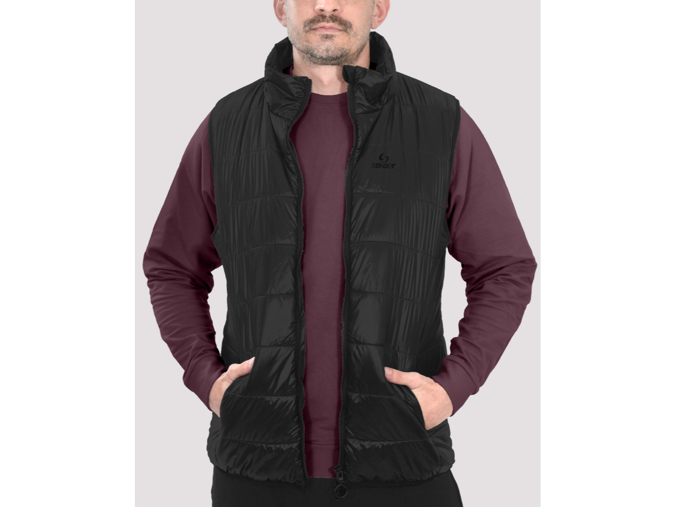 CHALECO UNISEX DE ABRIGO CON BOLSILLOS