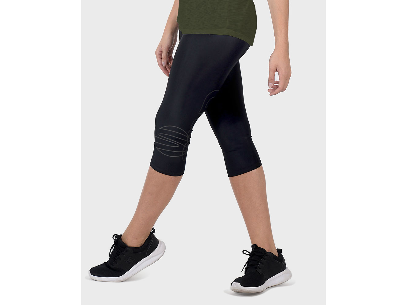 PESCADORA LYCRA FAJA NEGRA CON ESTAMPA