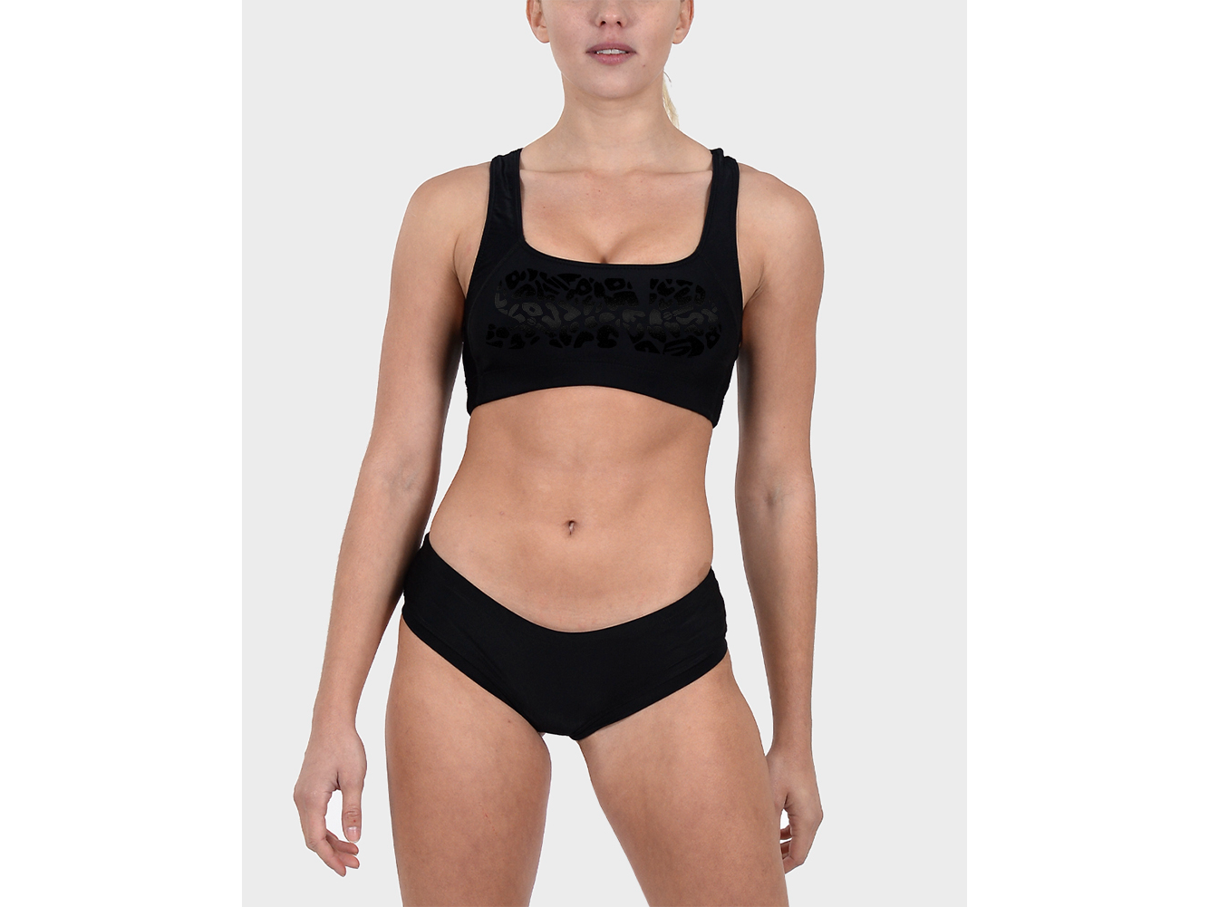 BIKINI MALLA LYCRA NEGRA