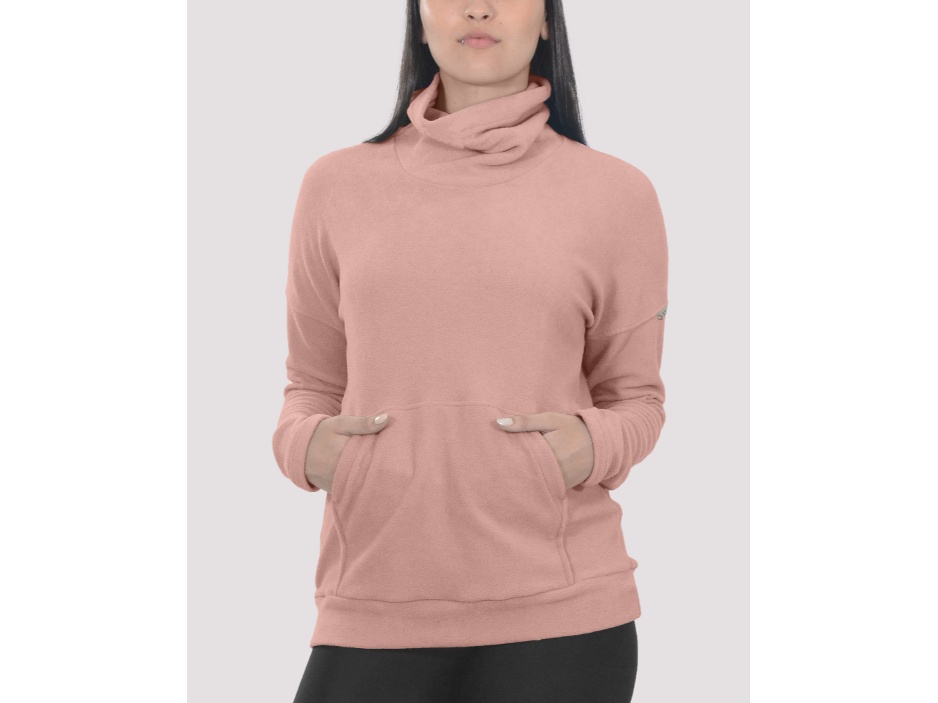 BUZO MICROPOLAR CON CUELLO ALTO