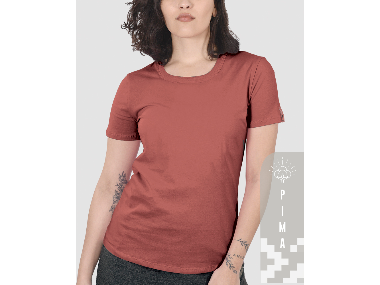 REMERA DAMA CLÁSICA JERSEY