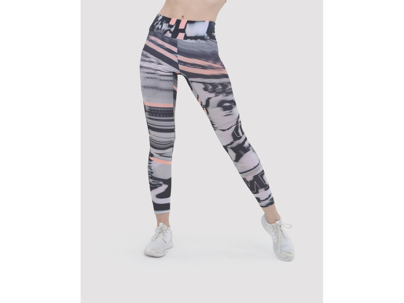 CALZA LYCRA FAJA ESAMPADA