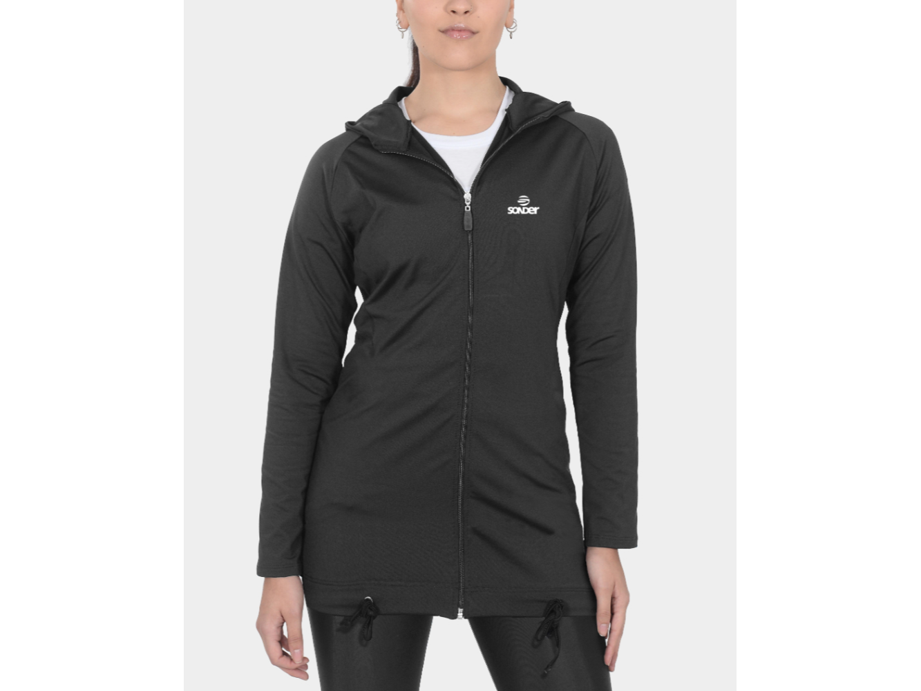 CAMPERA LARGA MICROFIBRA FRIZADA