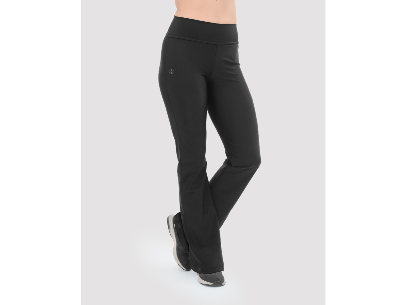 CALZA RECTA LYCRA NEGRA