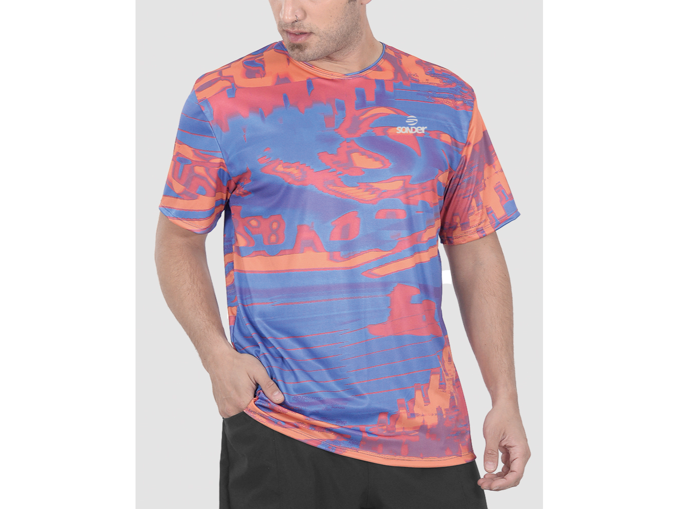 REMERA POLIESTER ESTAMPADO