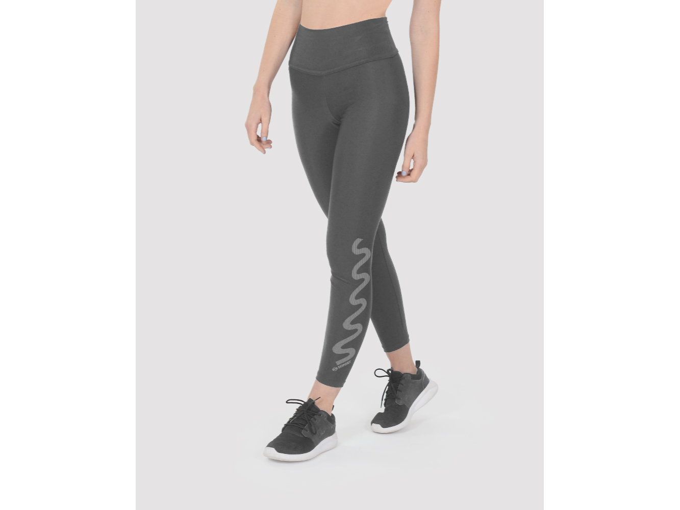 CALZA SUPPLEX FAJA GRIS