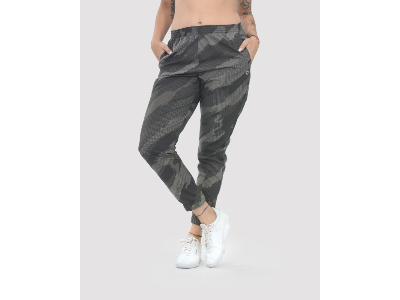 PANTALON MICROFIBRA ELASTIZADA CON PUÑOS