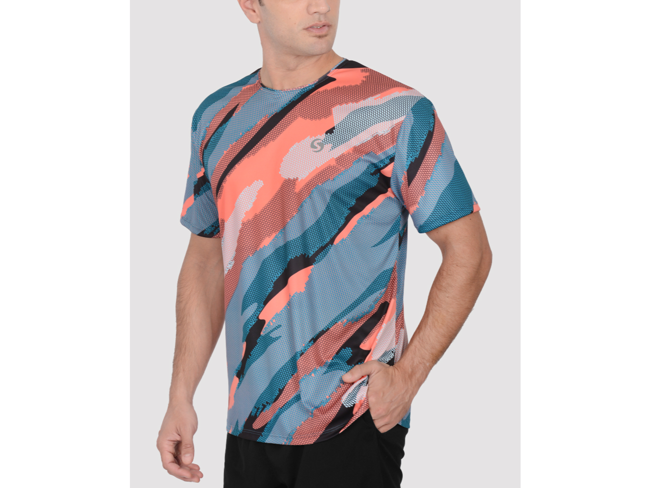 REMERA POLIESTER ESTAMPADO