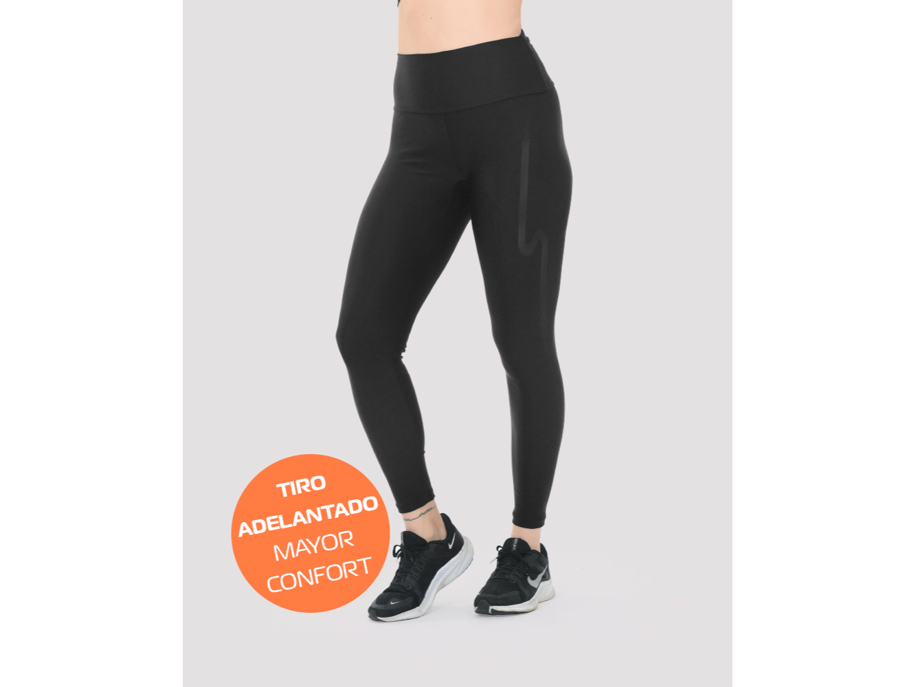 CALZA LYCRA CINTURA MAS ALTA CON BOLSILLO