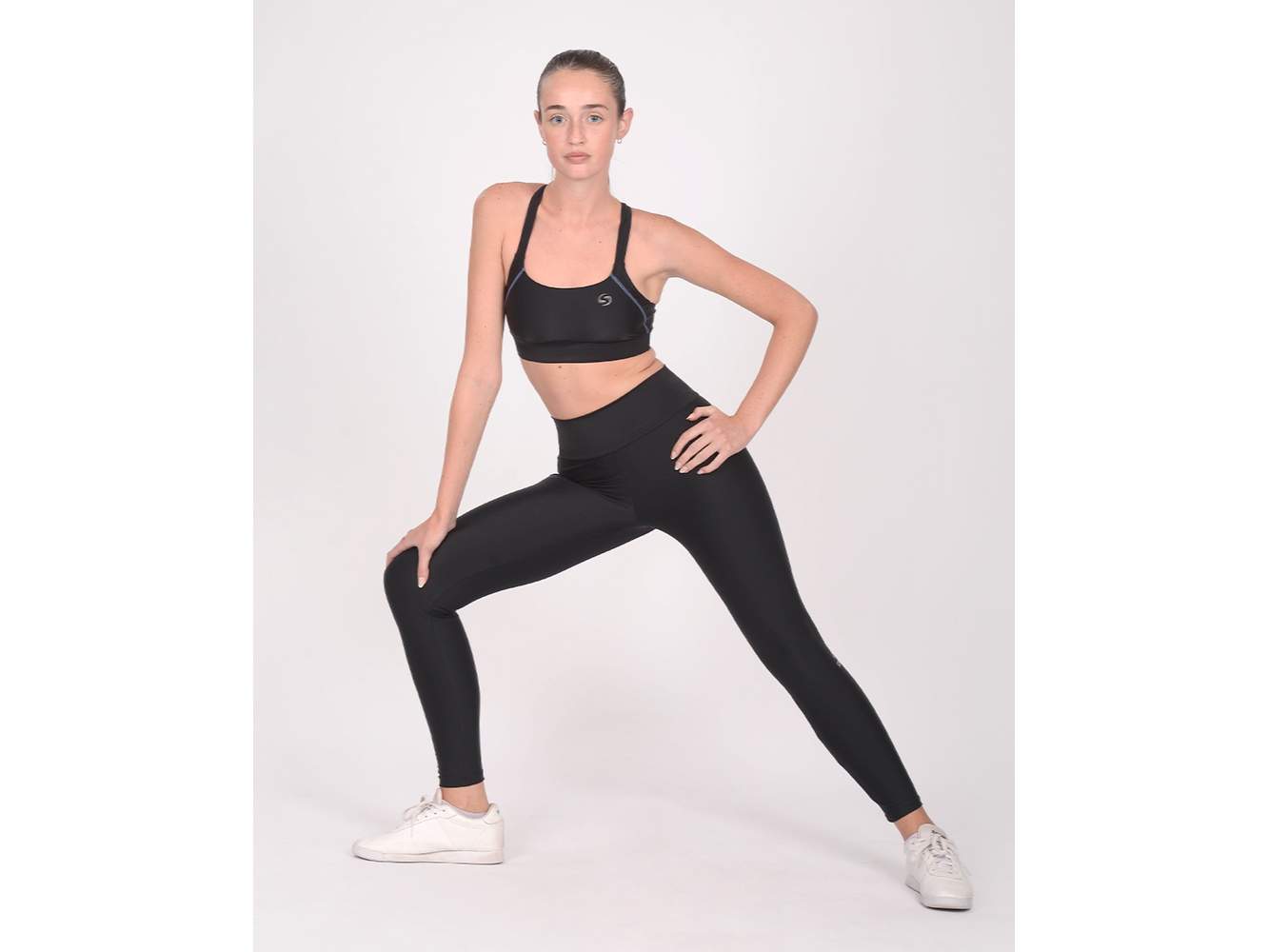 CALZA LYCRA DE SEDA CON ESTAMPA