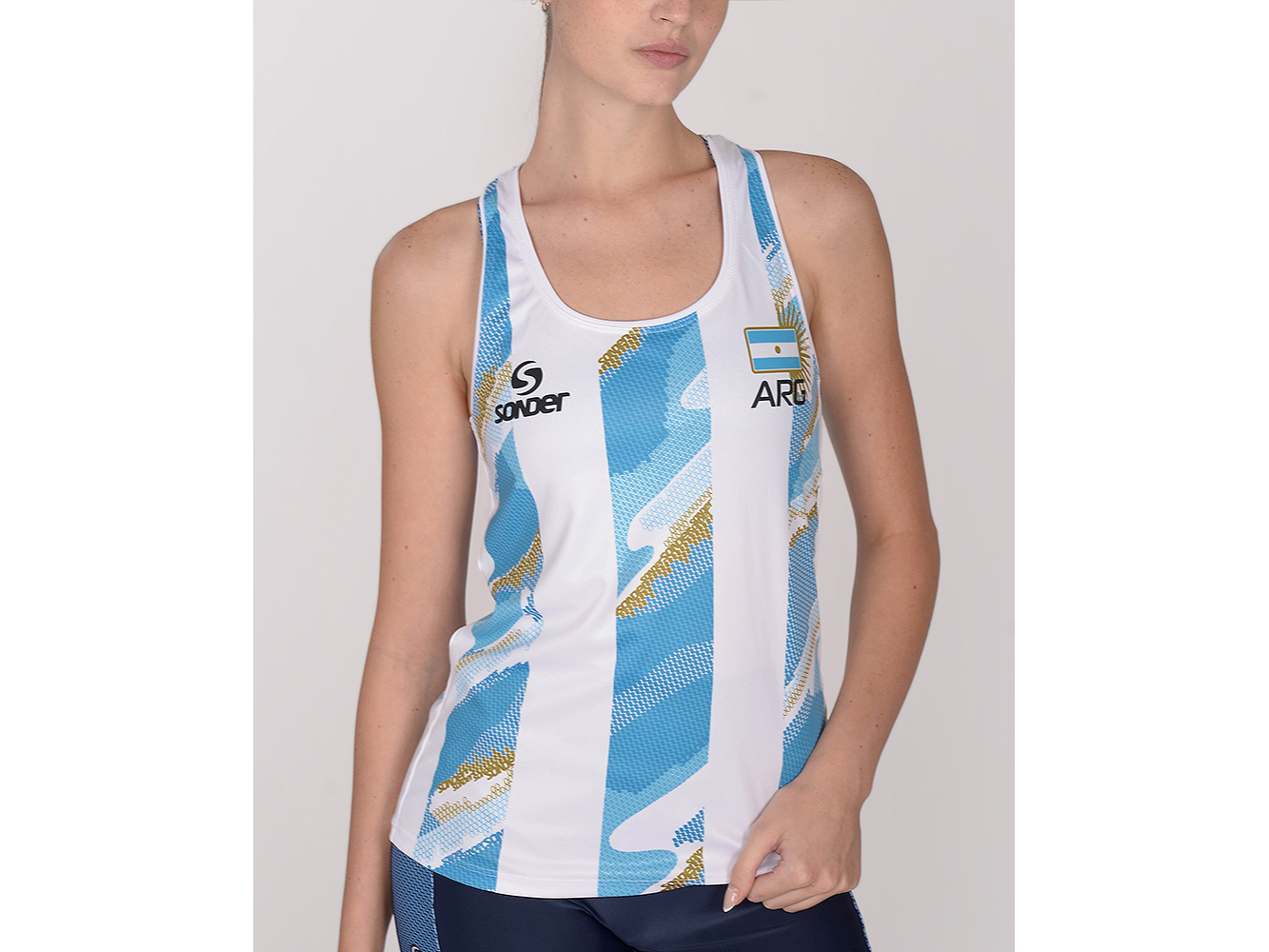 MUSCULOSA DAMA POLIESTER ARG