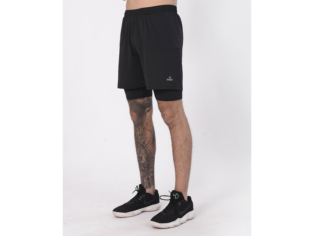 BERMUDA CON CALZA ELASTIZADA