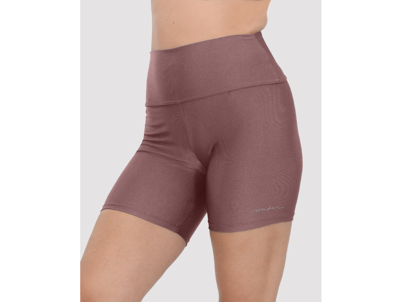 CICLISTA CORTO LYCRA METALIZADA FAJA