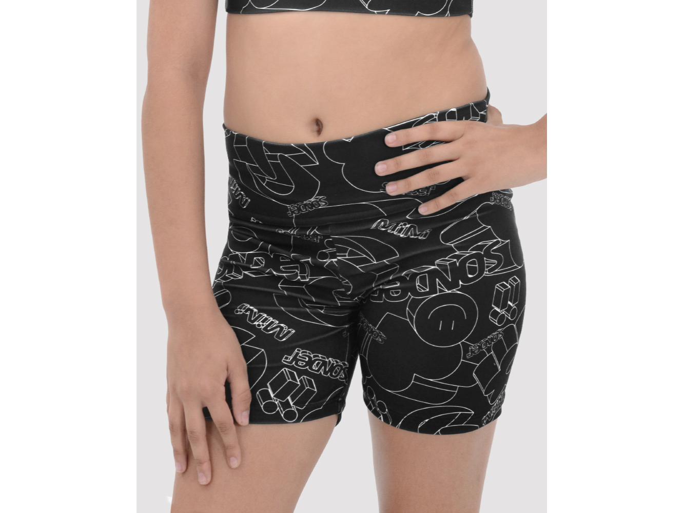 CICLISTA CORTA LYCRA ESTAMPADA